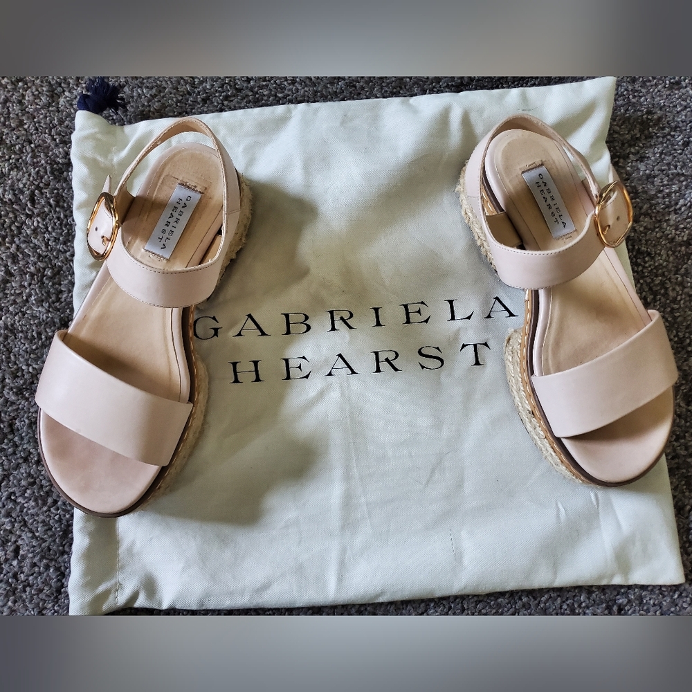 Gabriela Hearst Ryka Ankle-Strap Sandals